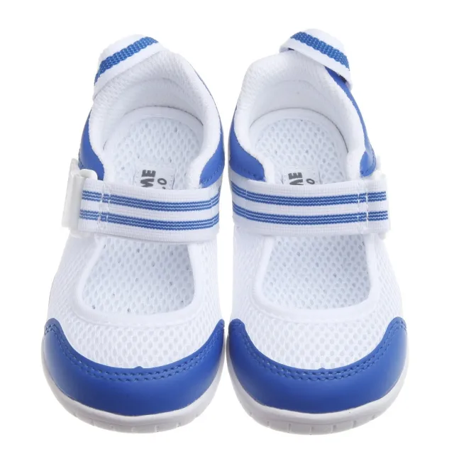 【日本IFME】夏日藍白透氣網布機能室內鞋(PBS396B)