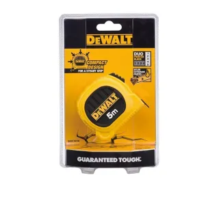 【DEWALT 得偉】5M*19mm專業捲尺(DWHT 36156)