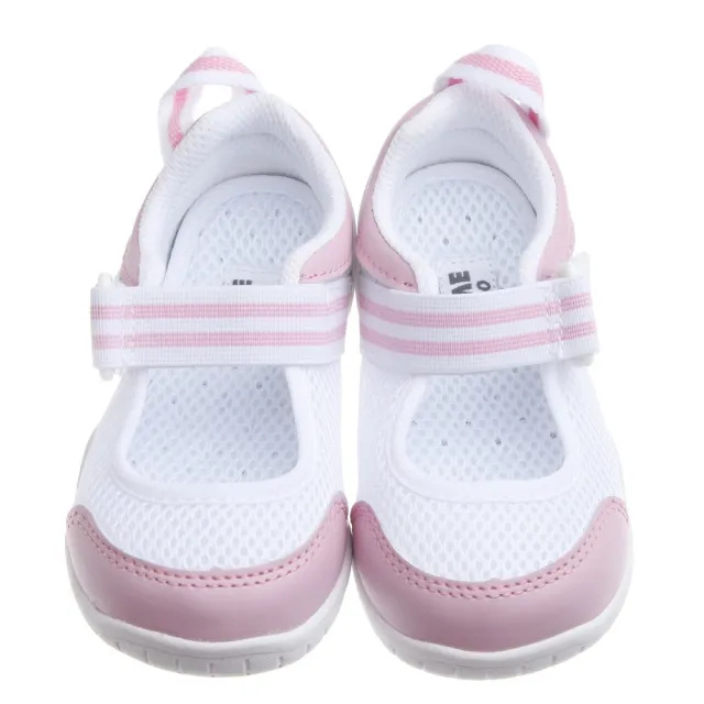 【日本IFME】夏日粉白透氣網布機能室內鞋(PBR393G)