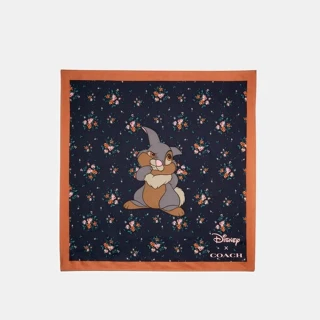 【COACH】x 迪士尼聯名款絲巾 桑普兔