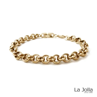 【La Jolla】重金屬I代 純鈦手鍊(兩色)