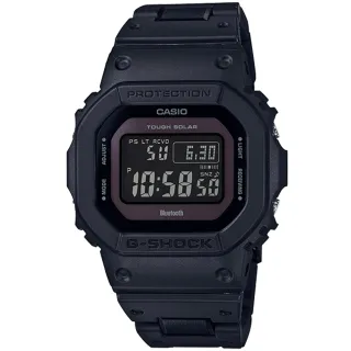 【CASIO 卡西歐】G-SHOCK 太陽能電波校時電子錶 畢業 禮物(GW-B5600BC-1B)