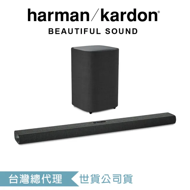 【Harman Kardon】Citation Multibeam 1100 + Sub S 無線智慧家庭劇院加超低音喇叭組 黑色