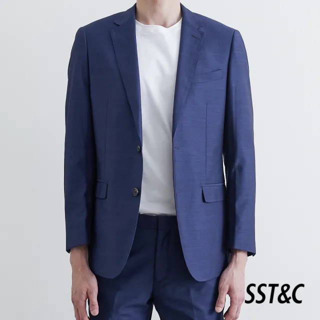 【SST&C.超值限定】海軍藍修身西裝外套0112011001