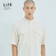 【Life8】EVENLESS 耐皺紗 雙口袋 短袖襯衫(71012)