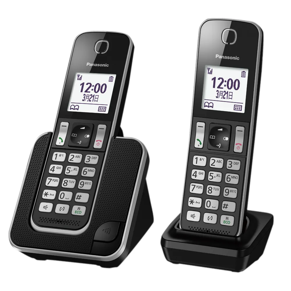 【Panasonic 國際牌】DECT雙子機中文數位無線電話(KX-TGD312TW)