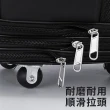 【Nil】大容量萬向輪三層托運包 短途旅行行李包 男女手提旅遊包 折疊伸縮旅行袋