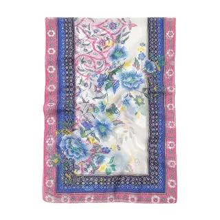 【Sukie】雪紡紗絲巾 印花絲巾/復古浪漫歐美印花50X150雪紡紗絲巾 圍巾(6色任選)