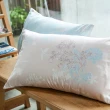 【戀家小舖】100%精梳棉枕套被套床包四件組-加大(夢遊愛麗絲)