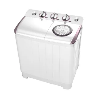 【IDEAL 愛迪爾】4.2公斤洗脫定頻直立式雙槽迷你洗衣機-紫色機/灰色機(E0731/E0731G)