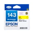 【EPSON】NO.143 原廠黃色墨水匣(T143450)