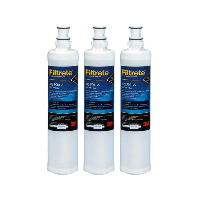 【3M】SQC前置PP濾心3RS-F001-5(1年份超值3入組)