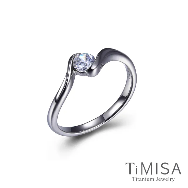【TiMISA】美好時光 純鈦戒指(4色可選)