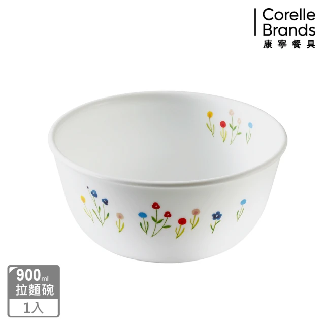 【CORELLE 康寧餐具】春漾花朵900ml拉麵碗(428)