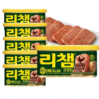 【韓國Dongwon】雞肉火腿罐200gX6罐(#午餐肉 #蛋白質 #低熱量)