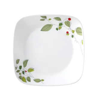 【CORELLE 康寧餐具】8吋方盤-綠野微風(2211)