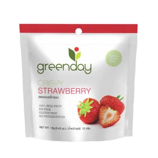 【Greenday】草莓凍乾12g(整顆草莓-40度冷凍乾燥製成)