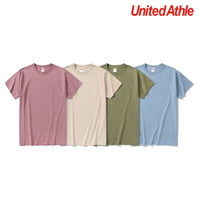 【United Athle】2022新色-日本授權 5001-01 5.6OZ 舒適 短T(舒適 短T 素T)