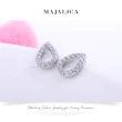 【Majalica】純銀耳環．耳針式．新年禮物(銀色/金色/玫金)