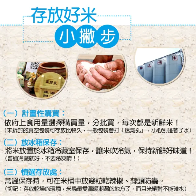 【三好米】長秈胚芽糙米(3Kg)