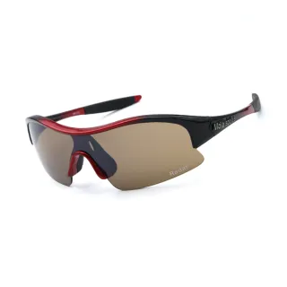 【Mola】摩拉運動太陽眼鏡 男女 UV400 防紫外線 黑紅 咖啡 小臉 自行車高爾夫跑步 Radar-r