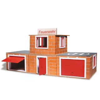 【德國 teifoc】DIY益智磚塊建築玩具-消防總署(TEI4800)