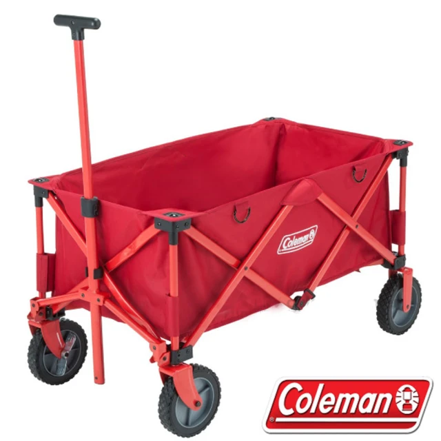 【美國 Coleman】耐重型多用途四輪拖車.折疊式裝備拖車(CM-21989M000)