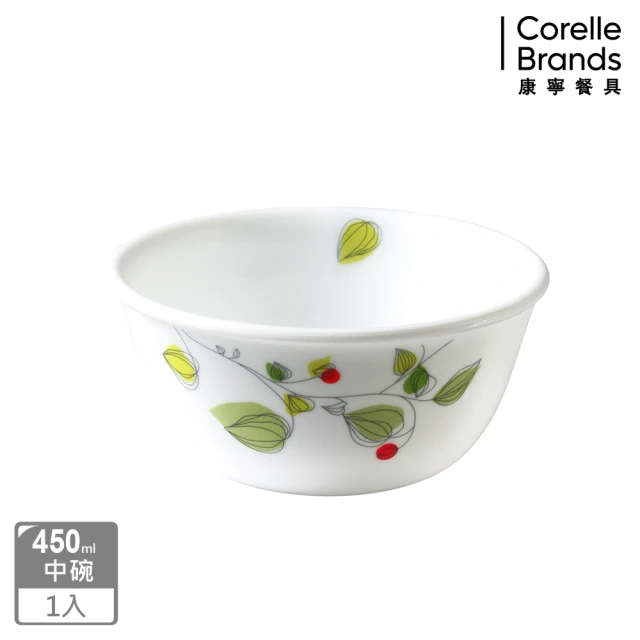 【CORELLE 康寧餐具】450ml中式碗-綠野微風(426)
