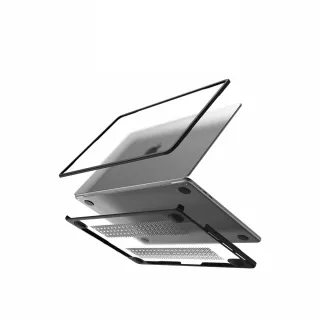【SwitchEasy 魚骨牌】MacBook Air 13吋 Defender 透明筆電保護殼(支援2025 MacBook Air 13吋 (M4))