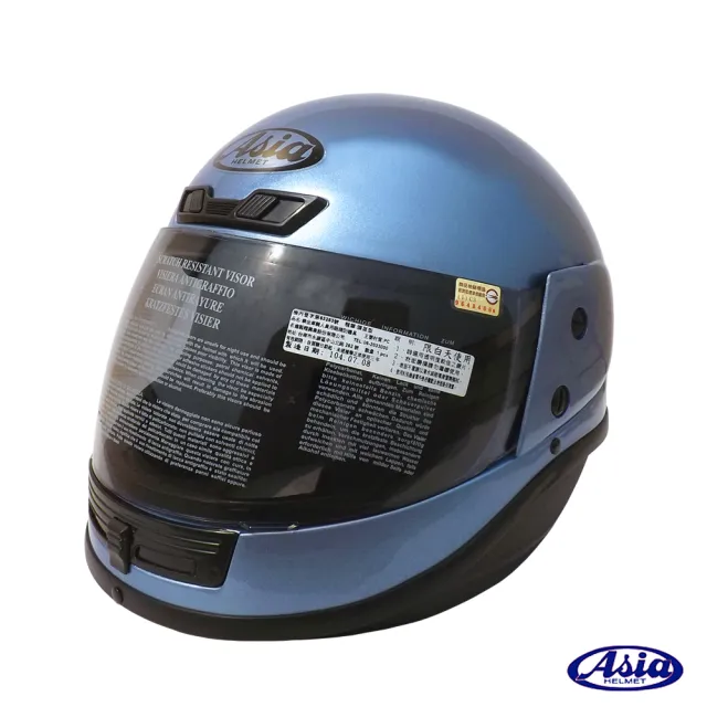 【ASIA】FreeStyle A801 全罩式安全帽(水晶藍)