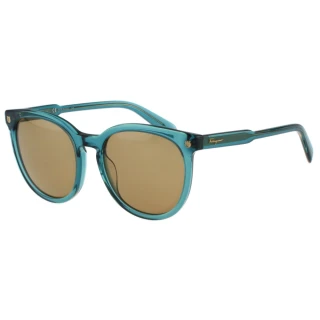 【Salvatore Ferragamo】- 時尚太陽眼鏡(綠色)