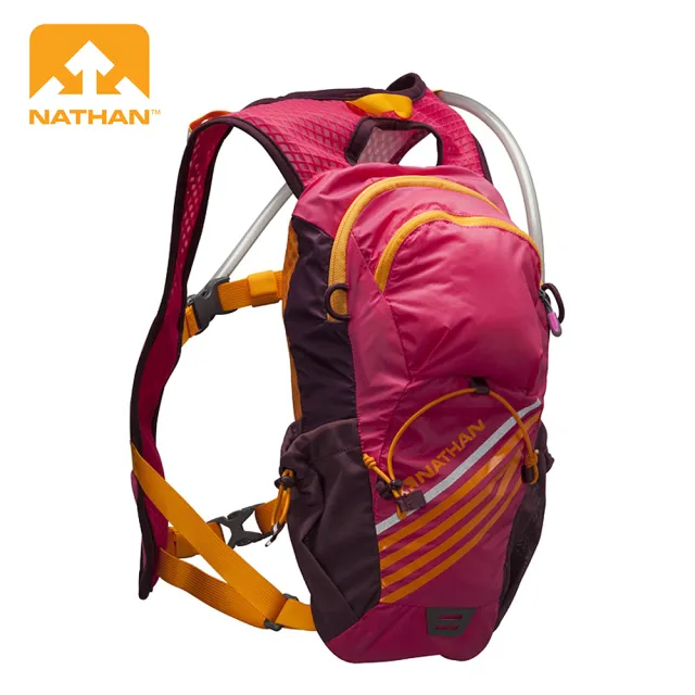 【NATHAN】Firestorm-2L二鐵專用水袋背包(紅)