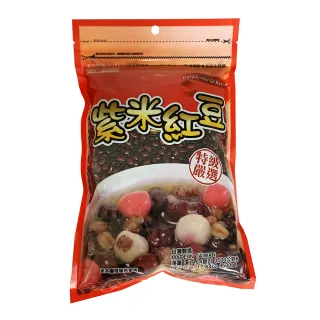 【耆盛】紫米紅豆500g