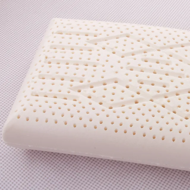 【織眠家族】純淨宣言-大尺寸AA級蜂巢平面天然乳膠枕(1入)