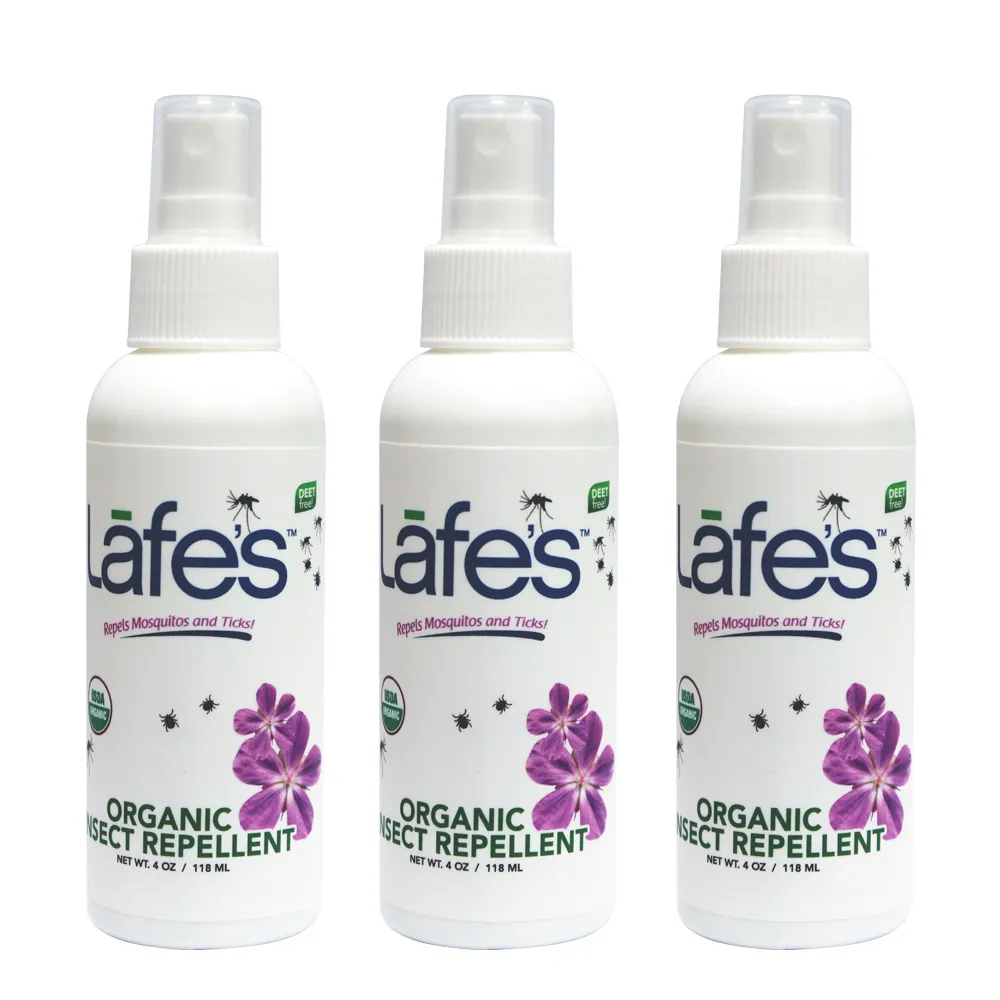 【Lafes organic】有機全家防蚊液118ml(x3入)