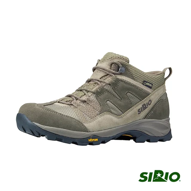 【SIRIO】PF156 Gore-Tex中筒登山健行鞋(男款 棕色)