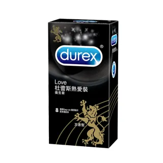 【Durex杜蕾斯】熱愛裝王者型保險套8入/盒