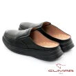【CUMAR】舒適氣墊真皮穆勒鞋(黑色)