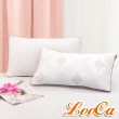 【LooCa】古典3D蠶絲棉枕頭(2入★限量出清)