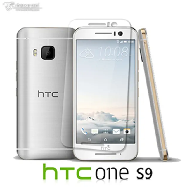 【阿柴好物】HTC ONE S9(0.26mm厚度 9H弧邊耐磨防指紋鋼化玻璃保護貼)