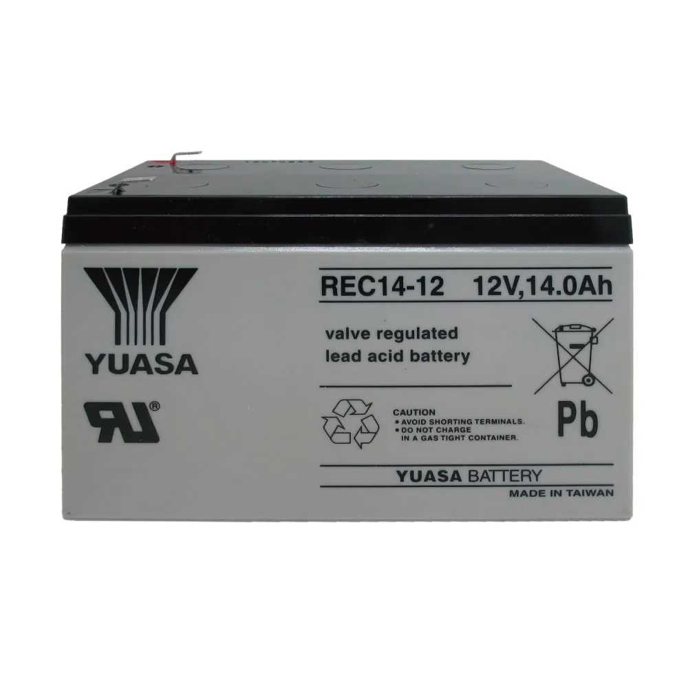 【CSP】YUASA湯淺REC14-12 高性能密閉閥調式鉛酸電池12V14Ah(不漏液 免維護 高性能 壽命長)