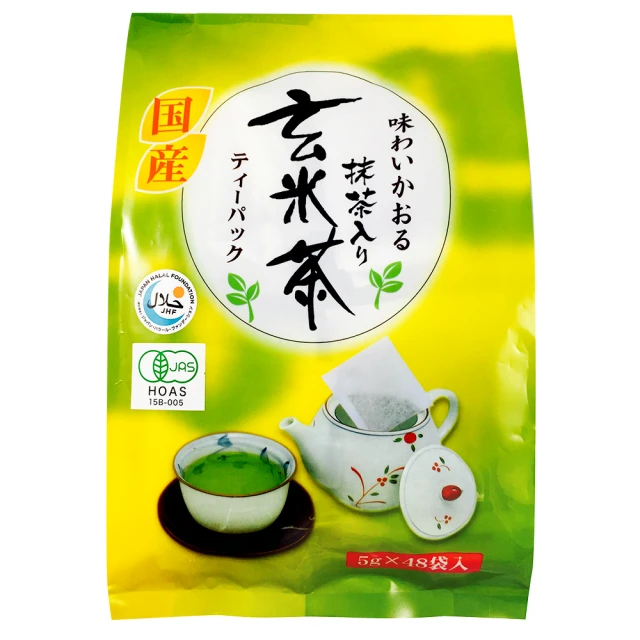 【日本藤二】玄米綠茶茶包240g