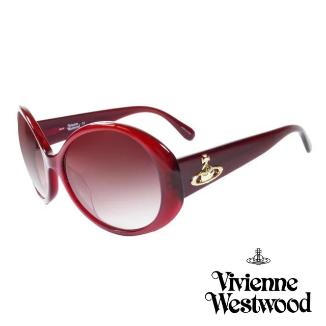 Vivienne Westwood 英國精品時尚造型太陽眼鏡(VW69303-紅色)