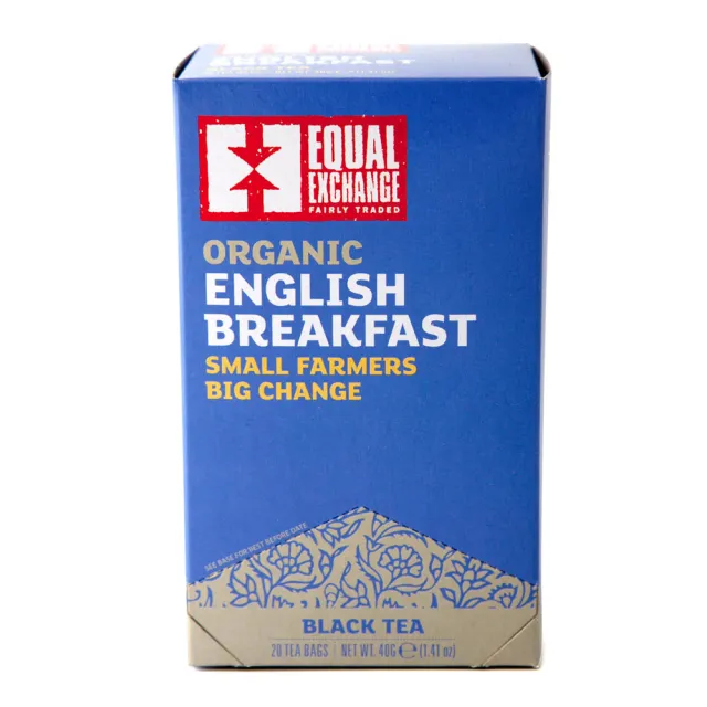 【大匠文創】馥聚公平貿易斯里蘭卡原裝進口有機英格蘭早餐紅茶(40g*20包)
