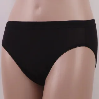 【Wacoal 華歌爾】新伴蒂系列 M-LL中高腰舒適小褲(墨黑色)