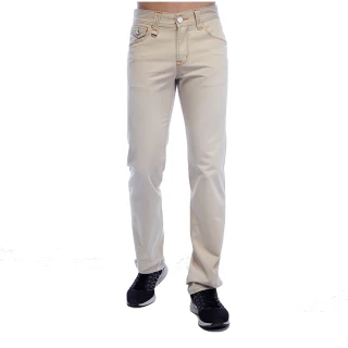 【BOBSON】男款刷色半舊直筒褲(1788-70)