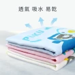 【PUKU 藍色企鵝】紗布大浴巾-90*90cm(水色)