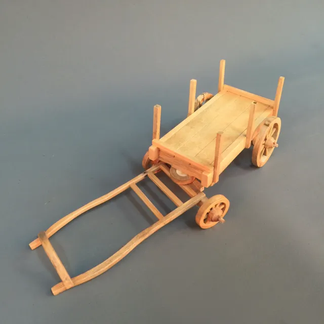【MU LIFE 荒木雕塑藝品】懷舊農村牛車