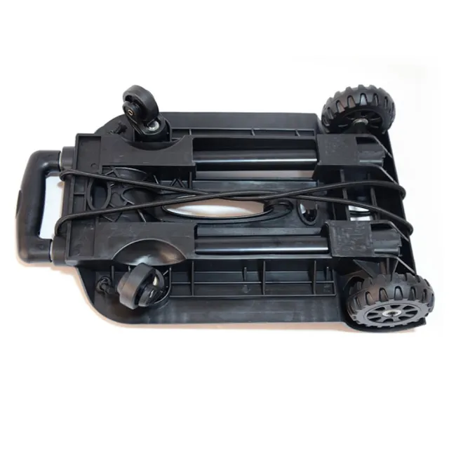 【PUSH!旅遊用品】行李車 拉桿車 手拉車 折疊購物車(四輪驅動後輪360度轉向版S38)
