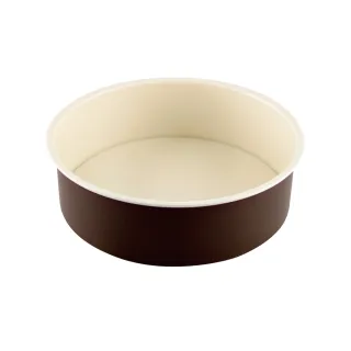 【日本Raffine】活動式圓型白色不沾蛋糕烤模-20cm(日本製)